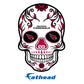 Sheet of 5 -Arizona Cardinals: Skull Minis - Officially Licensed NFL Removable Adhesive Decal