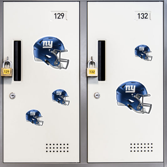 New York Giants: Helmet Minis - Officially Licensed NFL Removable Adhesive Decal
