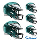 Philadelphia Eagles: Helmet Minis - Officially Licensed NFL Removable Adhesive Decal