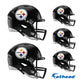 Pittsburgh Steelers: Helmet Minis - Officially Licensed NFL Removable Adhesive Decal