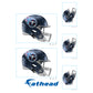 Tennessee Titans: Helmet Minis - Officially Licensed NFL Removable Adhesive Decal