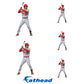 St. Louis Cardinals: Nolan Arenado Player Minis - Officially Licensed MLB Removable Adhesive Decal