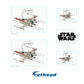 Are We There Yet Minis        - Officially Licensed Star Wars Removable     Adhesive Decal