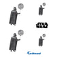 Darth Vader Holding A Balloon Minis        - Officially Licensed Star Wars Removable     Adhesive Decal
