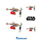 Stormtrooper Speeder Ride Minis        - Officially Licensed Star Wars Removable     Adhesive Decal
