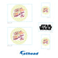 Jabba the Hutt Minis        - Officially Licensed Star Wars Removable     Adhesive Decal