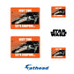 Let's Carpool meme Minis        - Officially Licensed Star Wars Removable     Adhesive Decal