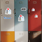 R2-D2 in Love Minis        - Officially Licensed Star Wars Removable     Adhesive Decal