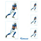 Indianapolis Colts: Michael Pittman Jr. Minis - Officially Licensed NFL Removable Adhesive Decal