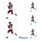 Washington Commanders: Terry McLaurin Minis - Officially Licensed NFL Removable Adhesive Decal