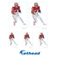 San Francisco 49ers: Christian McCaffrey Minis - Officially Licensed NFL Removable Adhesive Decal