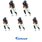 Houston Texans: Dameon Pierce Minis - Officially Licensed NFL Removable Adhesive Decal