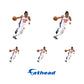 Detroit Pistons: Jaden Ivey Minis - Officially Licensed NBA Removable Adhesive Decal