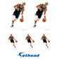 San Antonio Spurs: Keldon Johnson Minis - Officially Licensed NBA Removable Adhesive Decal