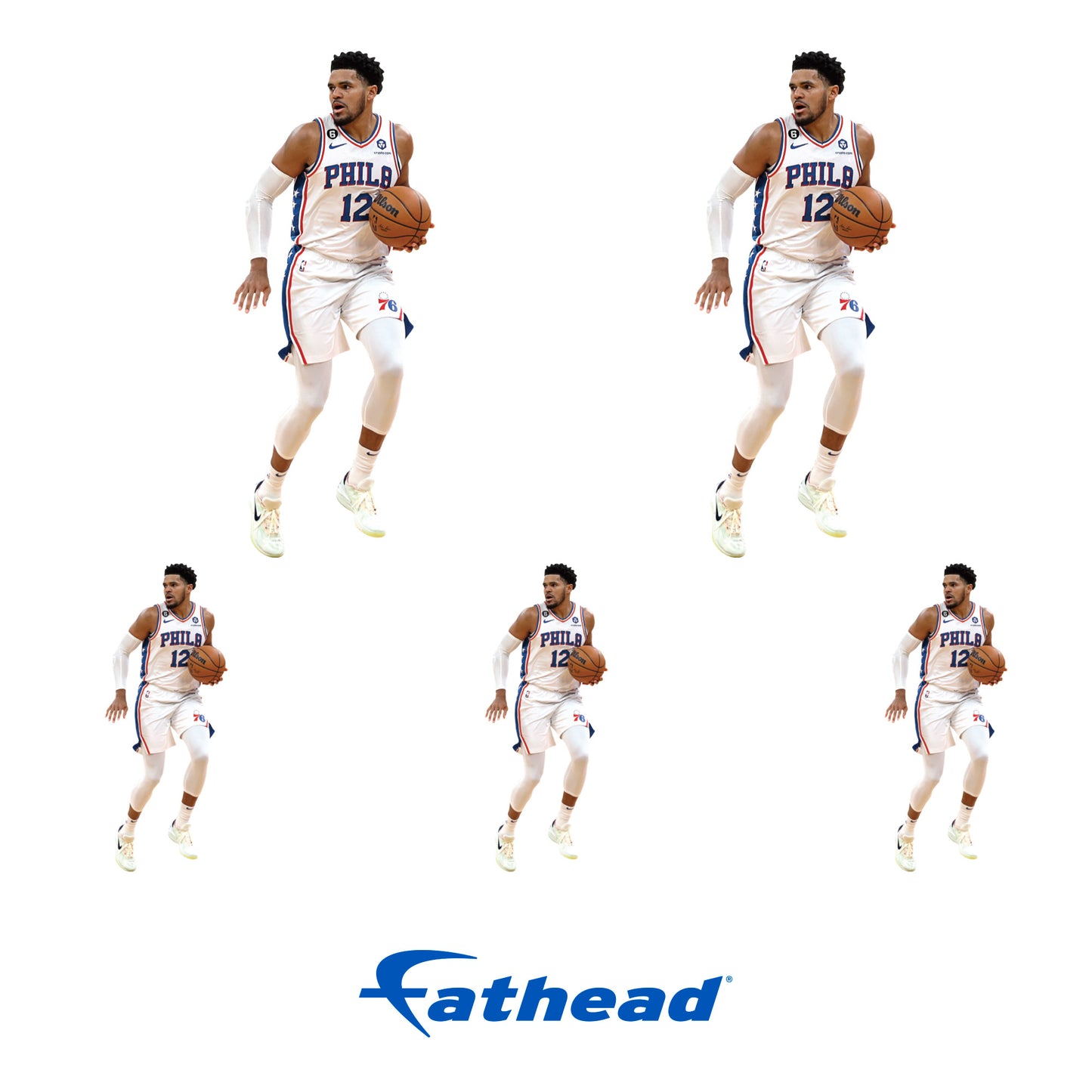 Philadelphia 76ers: Tobias Harris Minis - Officially Licensed NBA Removable Adhesive Decal