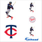 Minnesota Twins: Byron Buxton 2023 Minis        - Officially Licensed MLB Removable     Adhesive Decal