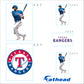 Texas Rangers: Marcus Semien 2023 Minis        - Officially Licensed MLB Removable     Adhesive Decal