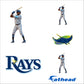 Tampa Bay Rays: Randy Arozarena 2023 Minis        - Officially Licensed MLB Removable     Adhesive Decal
