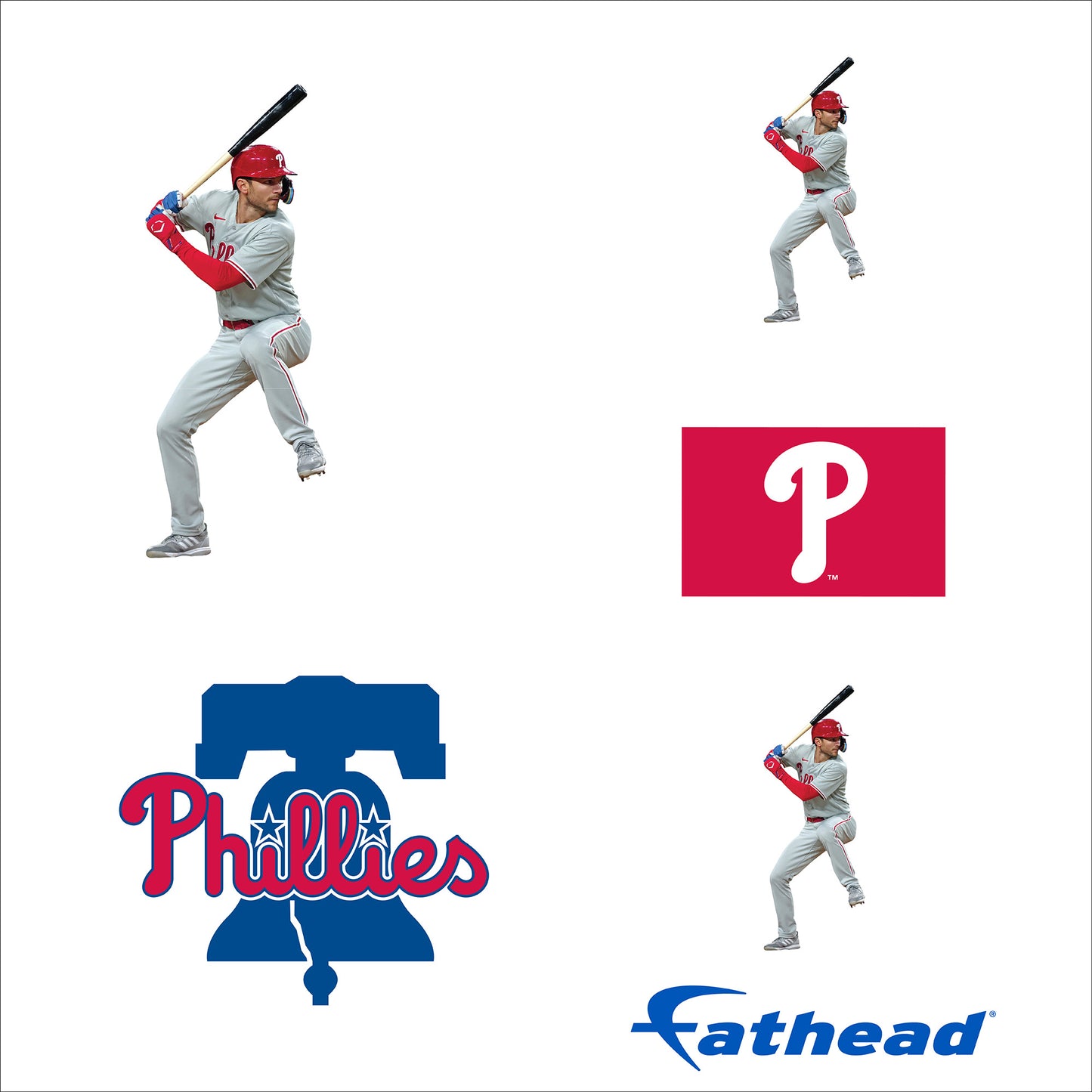 Philadelphia Phillies: Trea Turner 2023 Minis        - Officially Licensed MLB Removable     Adhesive Decal