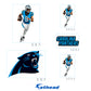 Carolina Panthers: Bryce Young Minis        - Officially Licensed NFL Removable     Adhesive Decal