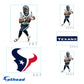 Houston Texans: C.J. Stroud Minis        - Officially Licensed NFL Removable     Adhesive Decal