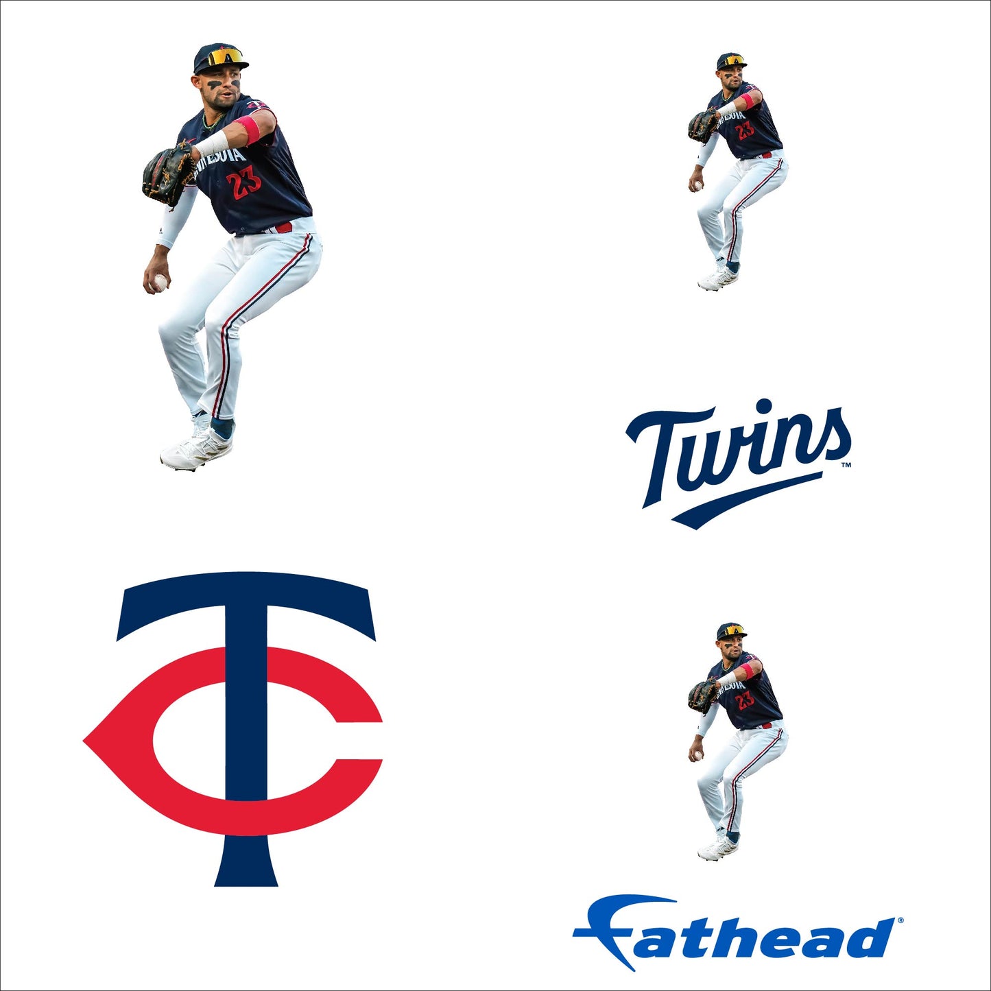 Minnesota Twins: Royce Lewis Minis - Officially Licensed MLB Removable Adhesive Decal