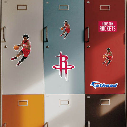 Houston Rockets: Amen Thompson Minis        - Officially Licensed NBA Removable     Adhesive Decal