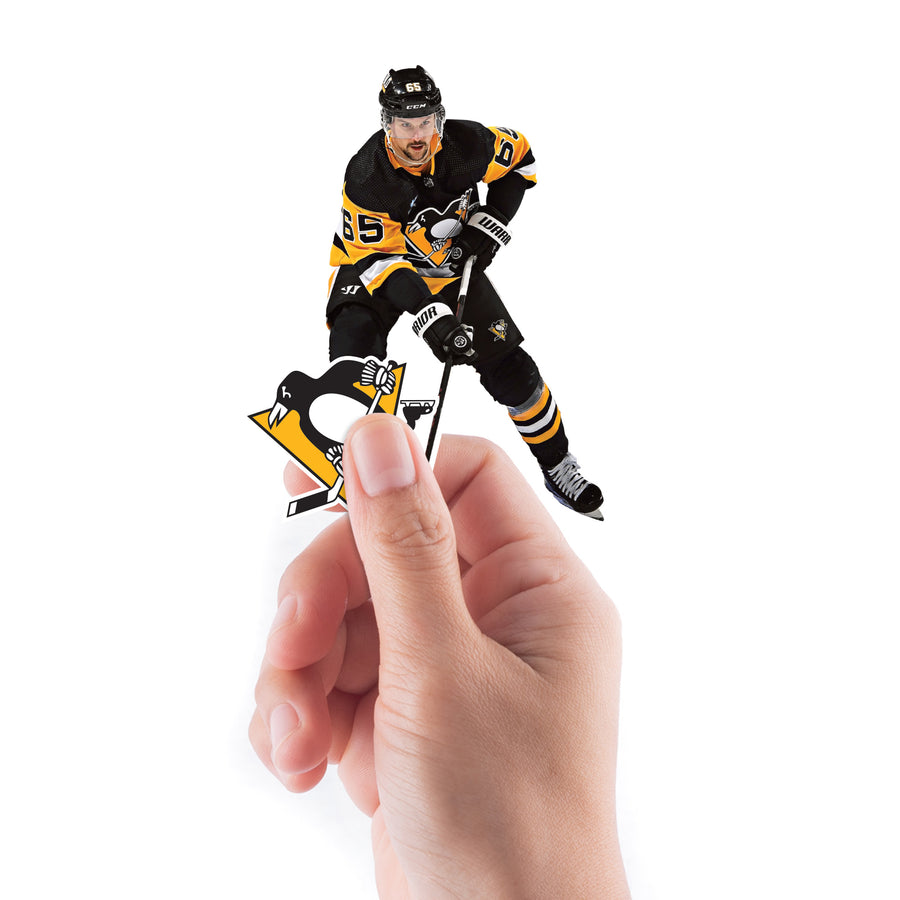 Erik Karlsson - 5 Minis (Mixed Sizes) - Official NHL - Pittsburgh Penguins - Reusable Vinyl Decals