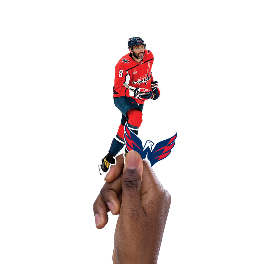 Alex Ovechkin - 5 Minis (Mixed Sizes) - Official NHL - Washington Capitals - Reusable Vinyl Decals