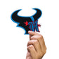 Houston Texans - 5 Logo Minis (Mixed Sizes) - Official NFL - Reusable Vinyl Decals #2