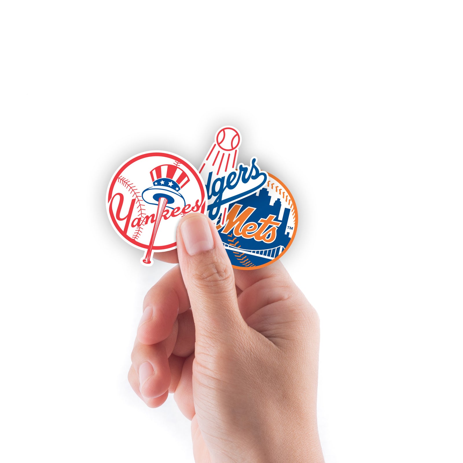 MLB Team Logos - Minis Collection (Mixed Sizes) - Official MLB - Reusa ...