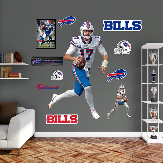 Buffalo Bills: Josh Allen - Officially Licensed NFL Removable Adhesive Decal