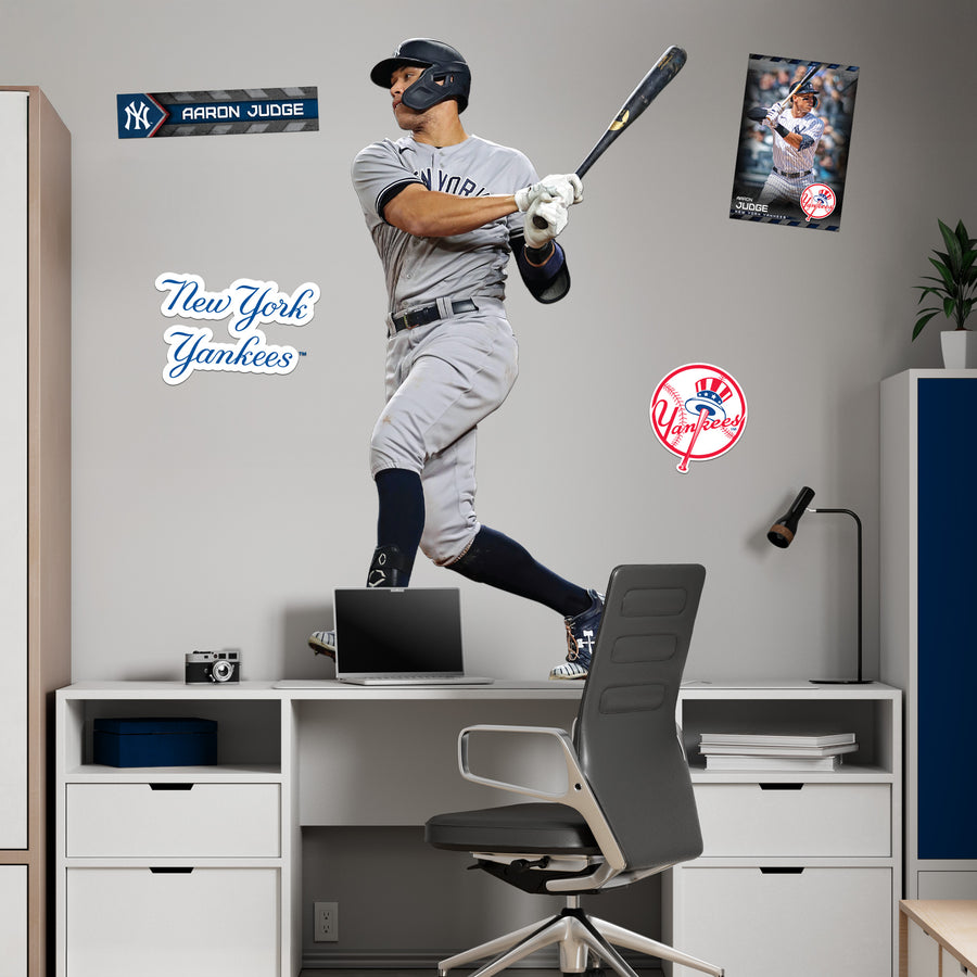 Aaron Judge - RealBig Empire State Swing Collection - Official MLB - New York Yankees - Reusable Vinyl Wall Decals