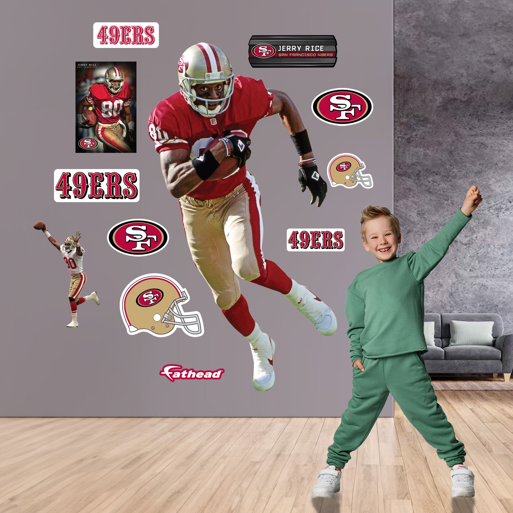 Jerry Rice - RealBig Legend Collection - Official NFL - San Francisco ...