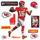 Patrick Mahomes II - RealBig Collection - Official NFL - Kansas City Chiefs - Reusable Vinyl Wall Decals #5