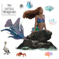 The Little Mermaid: Ariel Rock RealBig - Officially Licensed Disney Removable Adhesive Decal