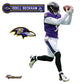 Baltimore Ravens: Odell Beckham Jr.         - Officially Licensed NFL Removable     Adhesive Decal
