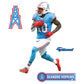 Tennessee Titans: DeAndre Hopkins Oilers Throwback        - Officially Licensed NFL Removable     Adhesive Decal