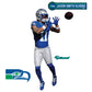 Seattle Seahawks: Jaxon Smith-Njigba Throwback        - Officially Licensed NFL Removable     Adhesive Decal