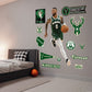 Milwaukee Bucks: Damian Lillard         - Officially Licensed NBA Removable     Adhesive Decal