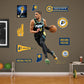 Tyrese Haliburton - RealBig City Jersey Collection - Official NBA - Indiana Pacers - Reusable Vinyl Wall Decals