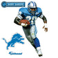 Detroit Lions: Barry Sanders Legend        - Officially Licensed NFL Removable     Adhesive Decal