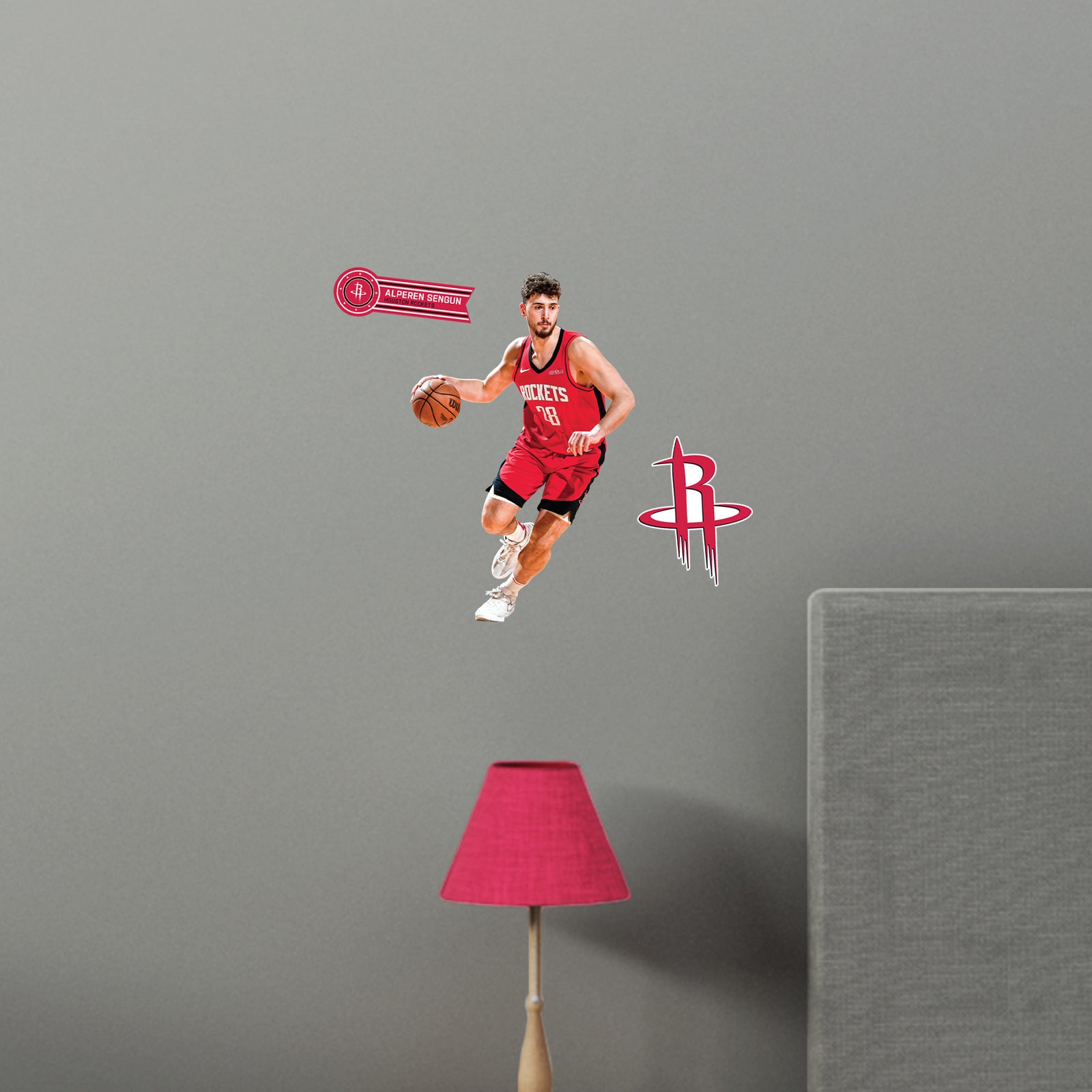 Alperen Sengun - Official NBA - Reusable Vinyl Wall Decals – Fathead