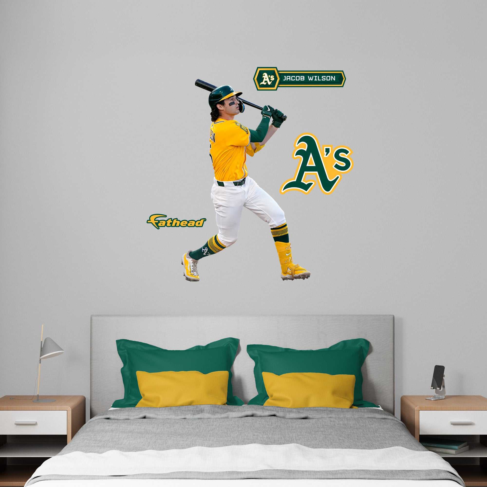 Jacob Wilson Autoghraph Jacob Wilson - RealBig Collection - Official MLB - Athletics - Reusabl ...