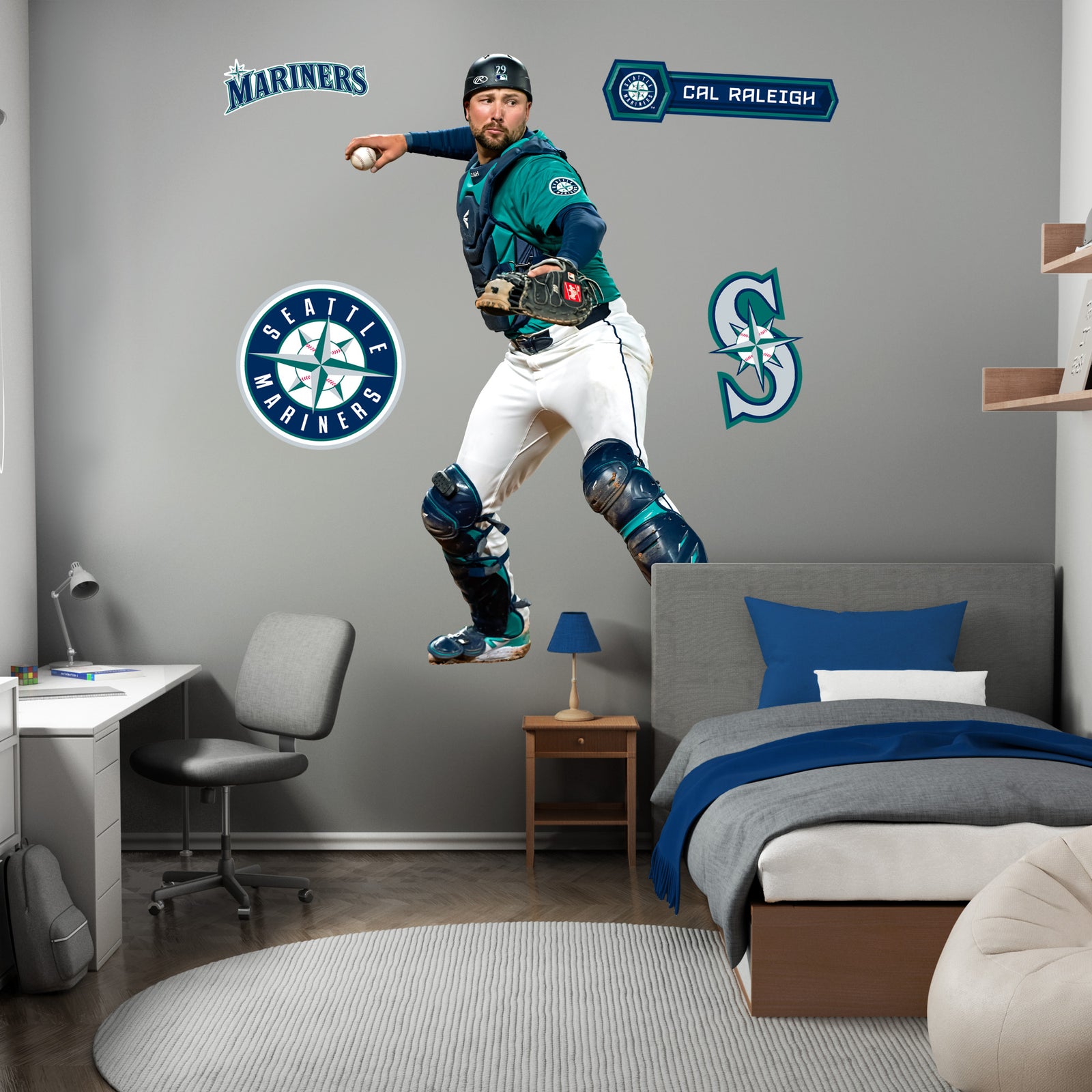 Cal Raleigh - RealBig Catcher Collection - Official MLB - Seattle Mari ...