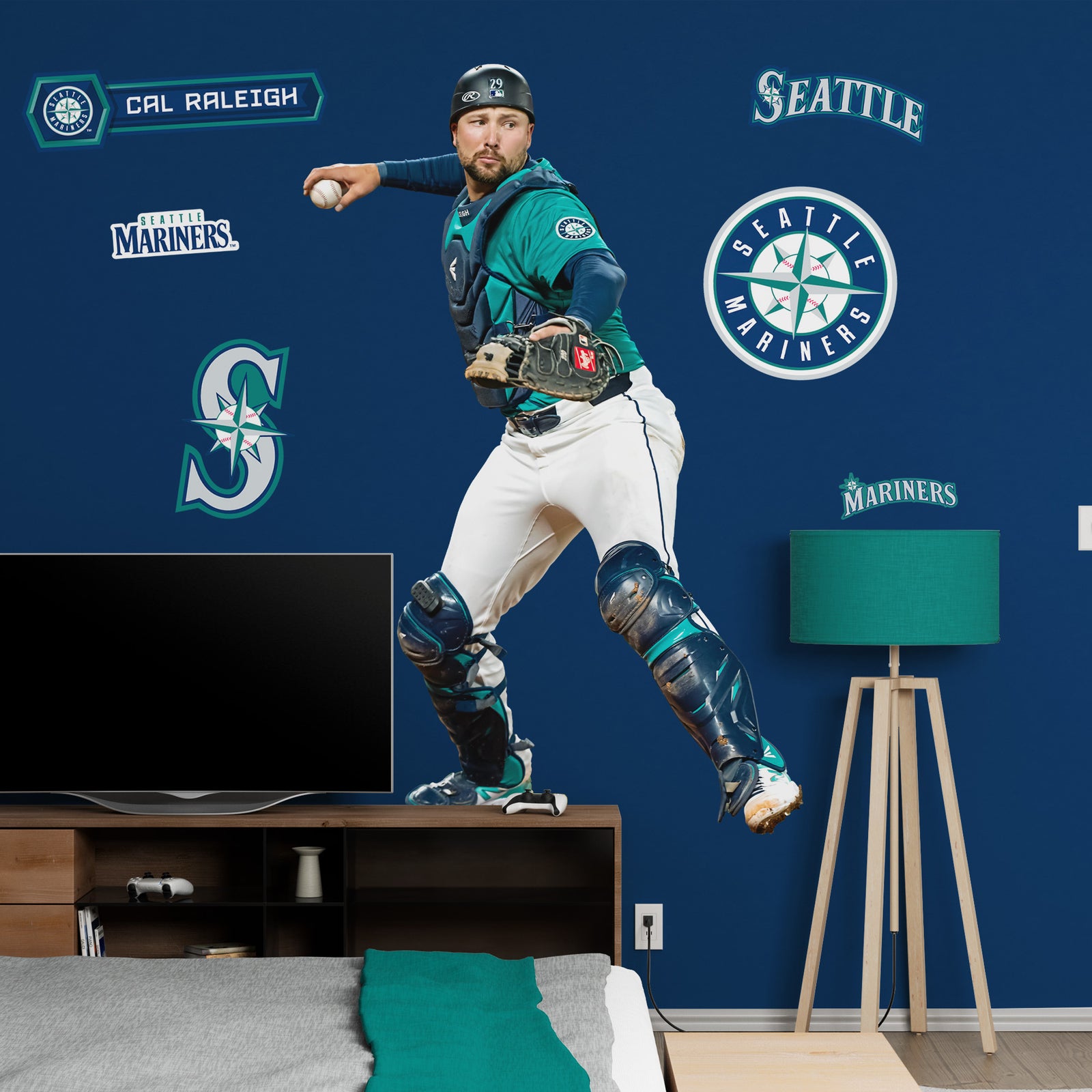 Cal Raleigh - RealBig Catcher Collection - Official MLB - Seattle Mari ...