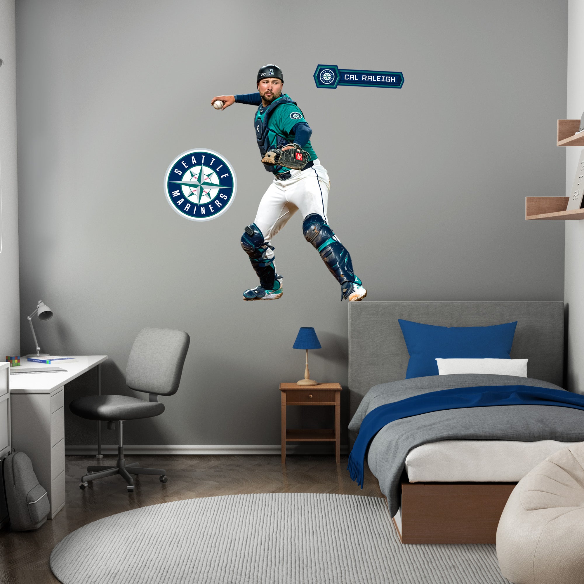 Cal Raleigh - RealBig Catcher Collection - Official MLB - Seattle Mari ...