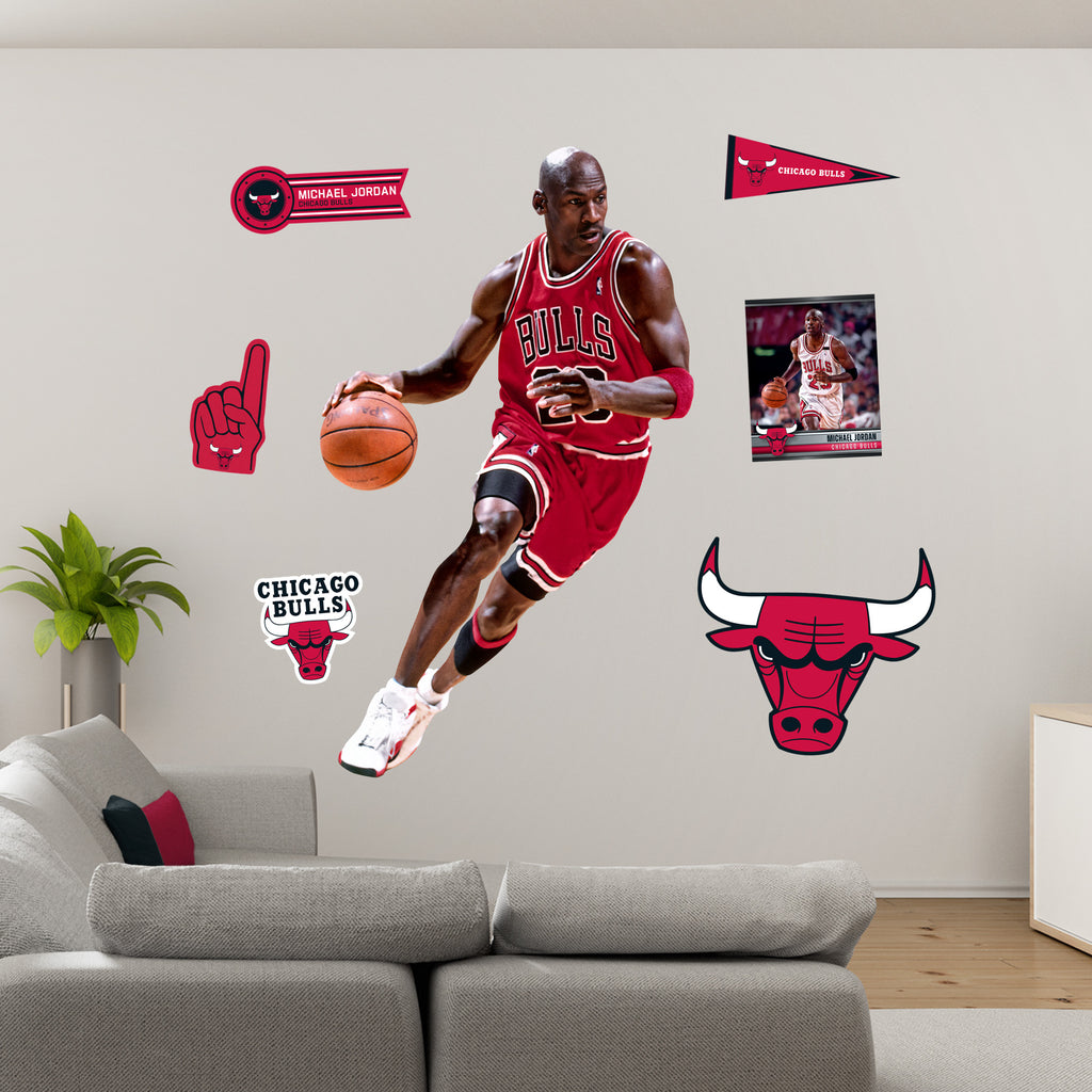 Michael Jordan - RealBig Collection - Official NBA - Chicago Bulls - R ...