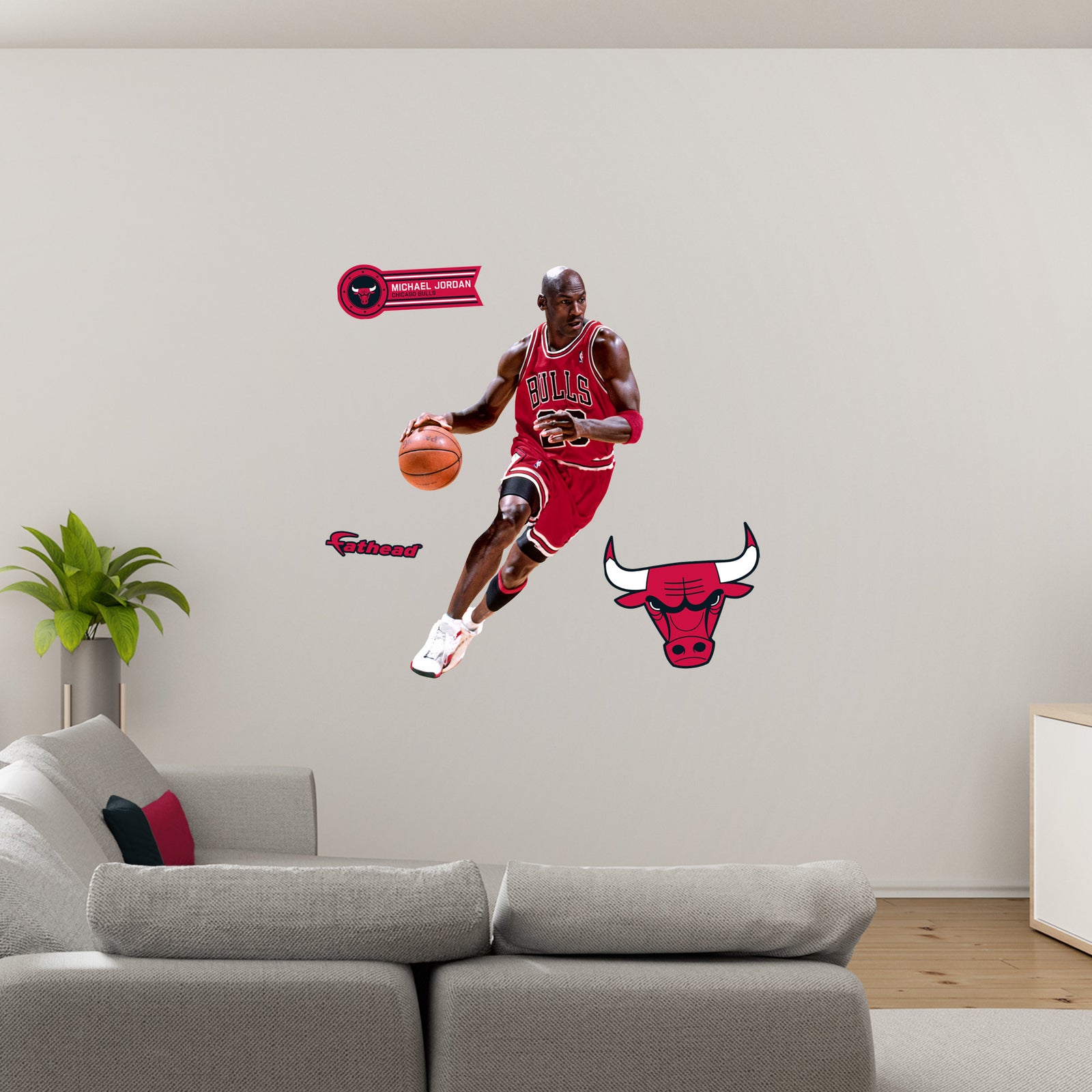 Michael Jordan - RealBig Collection - Official NBA - Chicago Bulls - R ...
