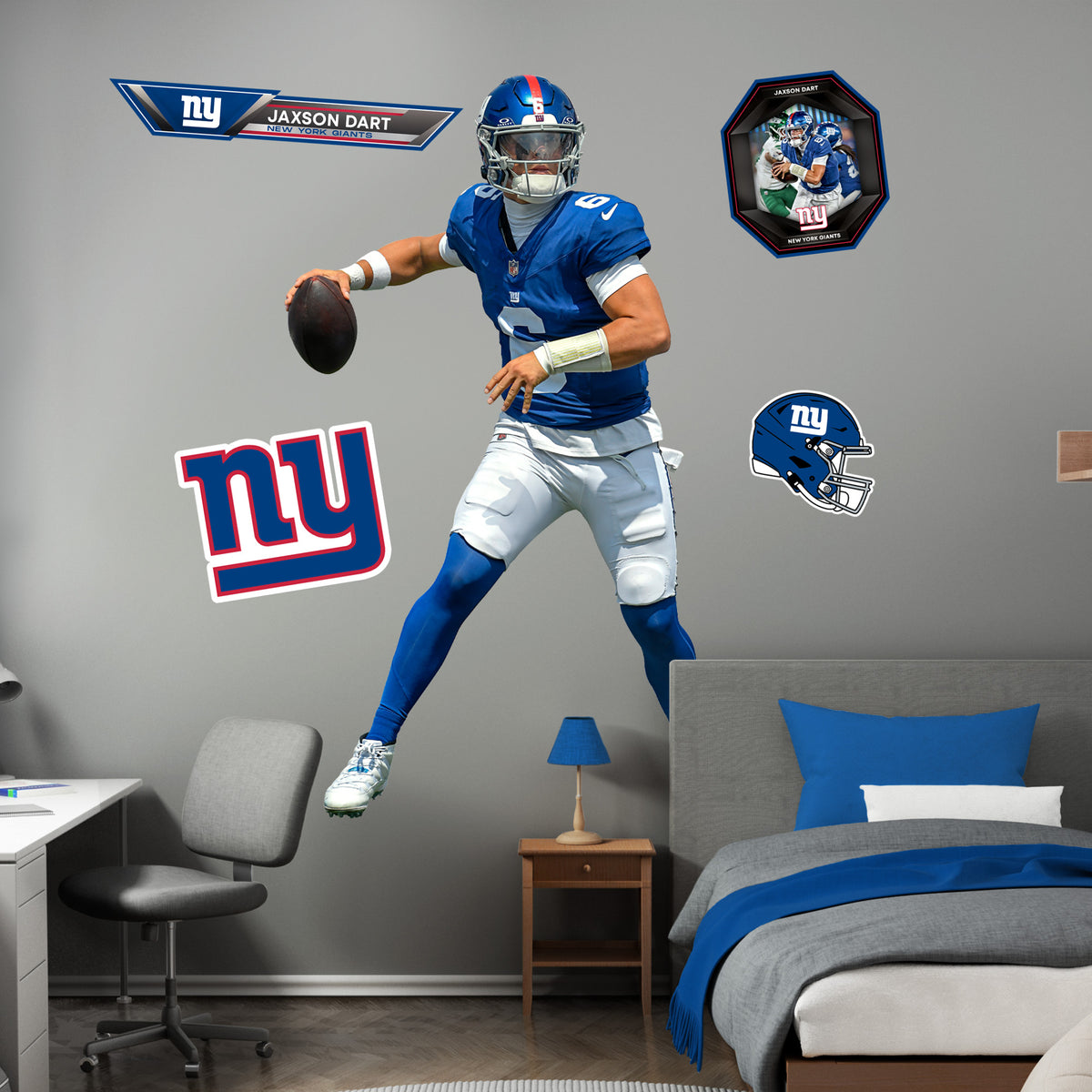 Jaxson Dart - RealBig Collection - Official NFL - New York Giants